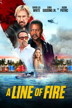 A Line Of Fire - Key Art